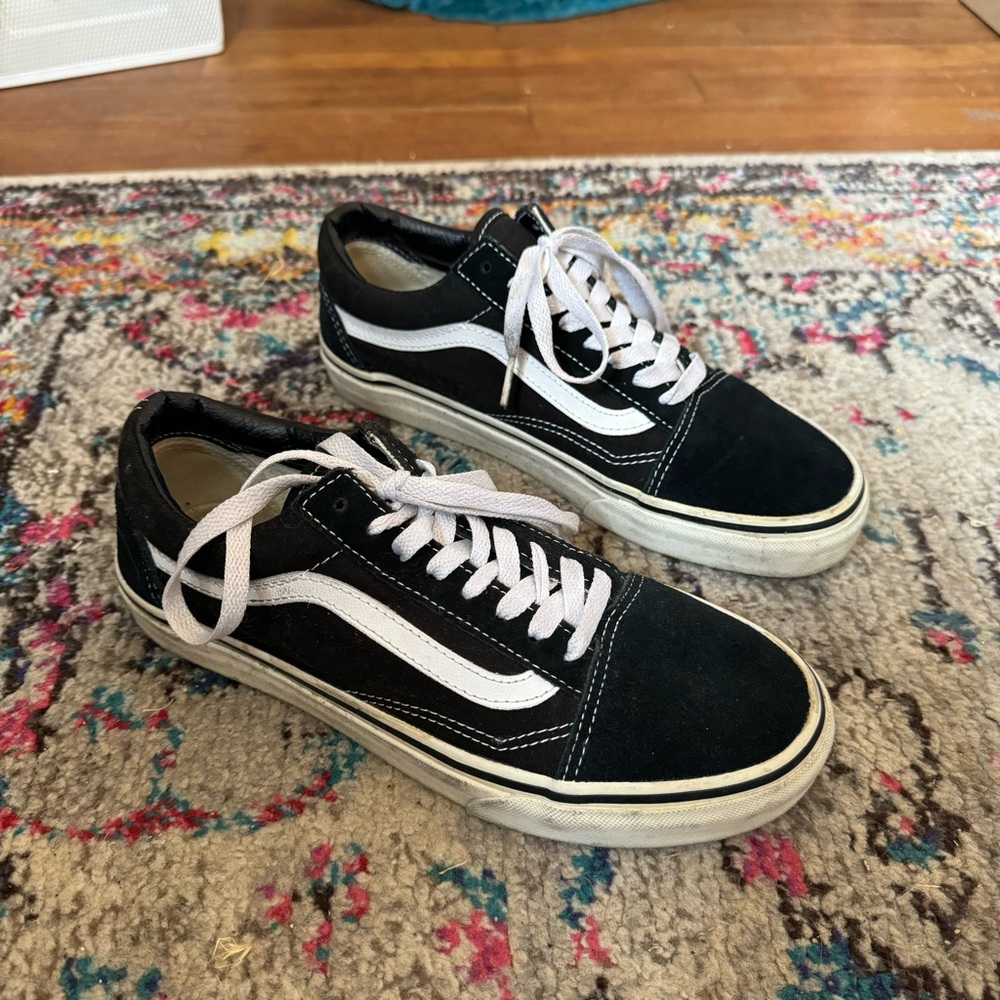 Vans Old Skool Black and White Classic Shoes